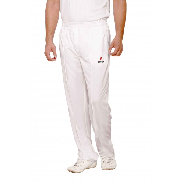 Omtex Mesh Tera Fit Cricket White Trouser